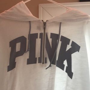 VS PINK cutoff sweatshirt